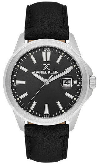 Daniel Klein DK.1.14333-2 Black Leather Strap