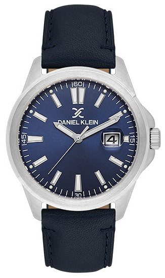 Daniel Klein DK.1.14333-3 Blue Leather Strap