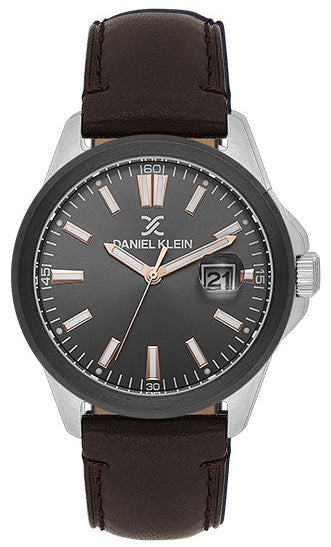 Daniel Klein DK.1.14333-5 Brown Leather Strap