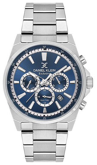 Daniel Klein DK.1.14342-2 Silver Stainless Steel Bracelet