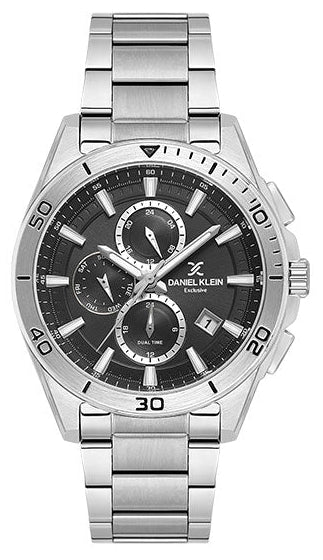Daniel Klein DK.1.14358-2 Silver Stainless Steel Bracelet