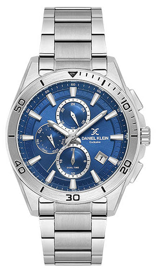 Daniel Klein DK.1.14358-3 Silver Stainless Steel Bracelet