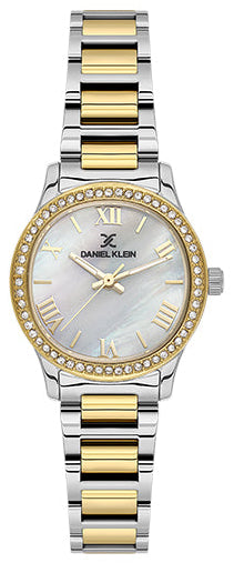 Daniel Klein DK.1.14371-3 Two Tone Stainless Steel Bracelet