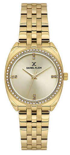Daniel Klein DK.1.14378-2 Gold Stainless Steel Bracelet