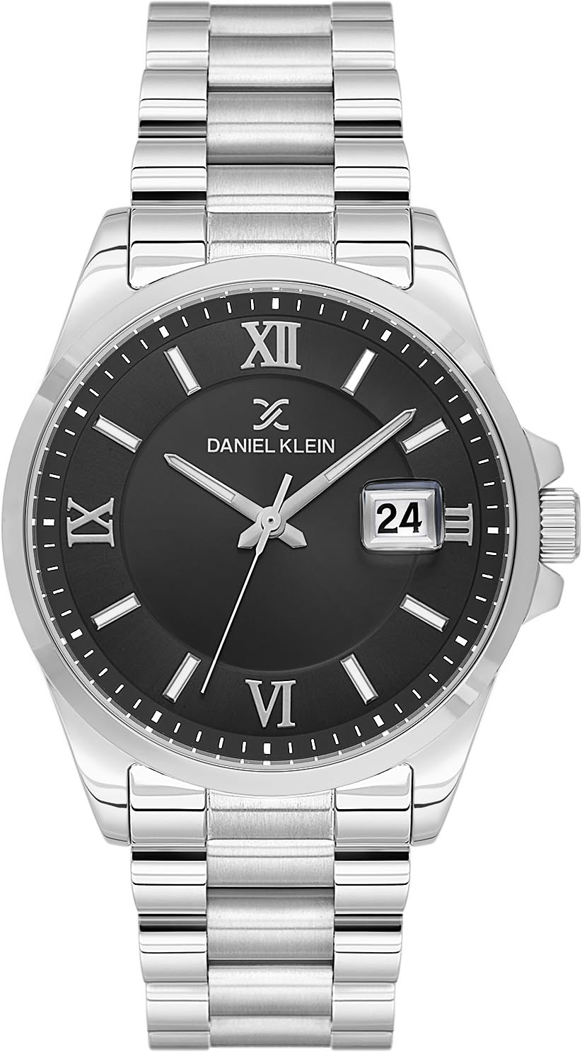 Daniel Klein DK.1.14425-2 Silver Stainless Steel Bracelet