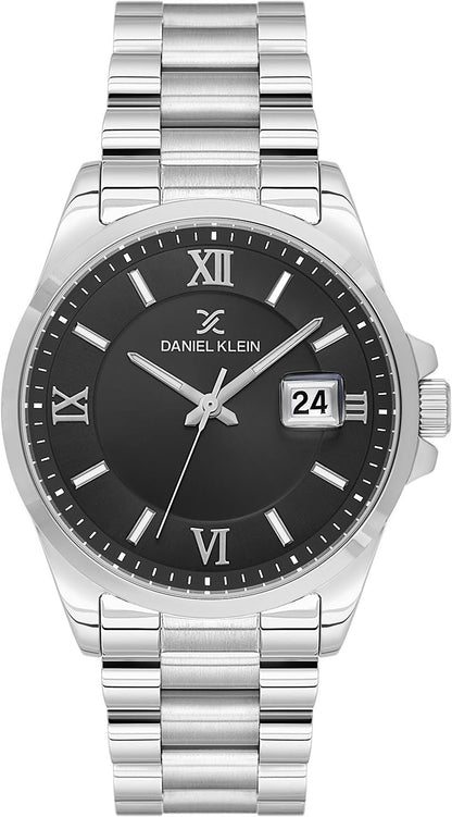Daniel Klein DK.1.14425-2 Silver Stainless Steel Bracelet