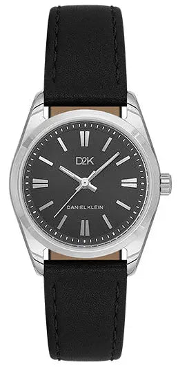 Daniel Klein DK.1.14459-2 Black Leather Strap