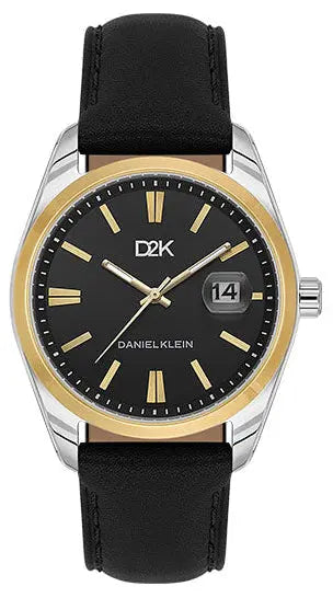 Daniel Klein DK.1.14460-6 Black Leather Strap