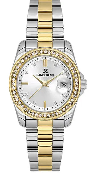 Daniel Klein DK.6.14134-3 Two Tone Stainless Steel Bracelet