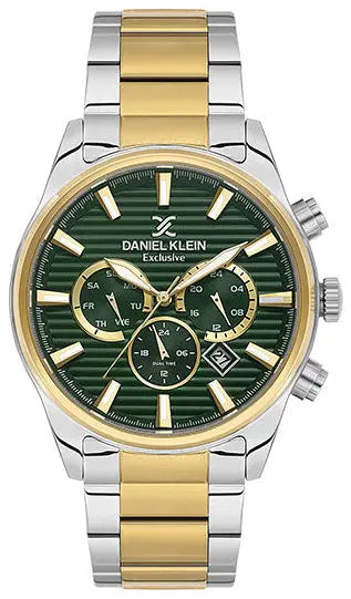 Daniel Klein DK.6.14443-4 Two Tone Stainless Steel Bracelet