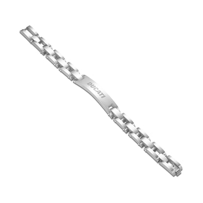 Cerruti CIAGB0000303 Duas Men's Leather and Steel Bracelet