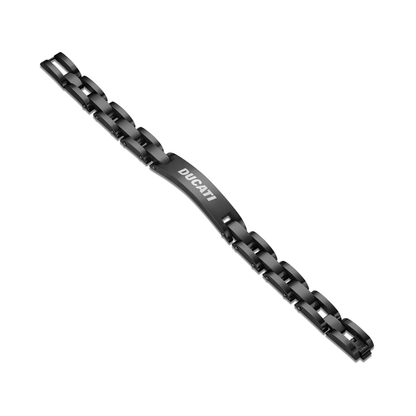 Cerruti CIAGB0000303 Duas Men's Leather and Steel Bracelet