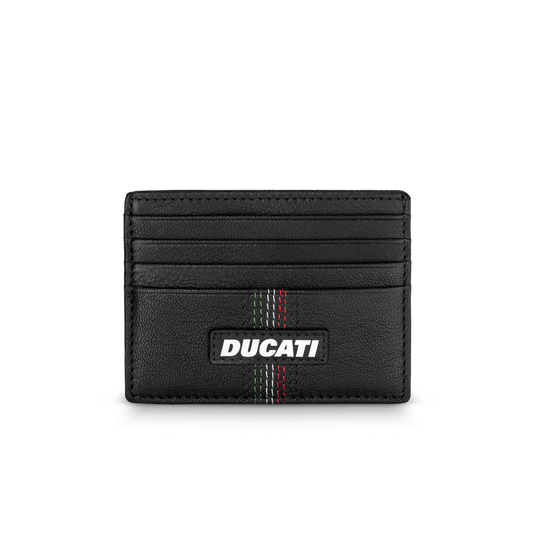 Ducati DTLGD2201401 Valore Μαύρη Δερμάτινη Καρτοθήκη