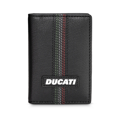 Ducati DTLGD2201402 Valore Μαύρη Δερμάτινη Καρτοθήκη
