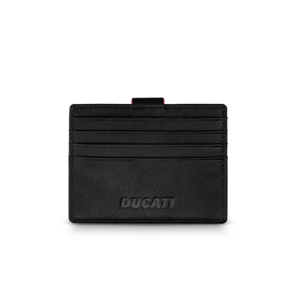 Ducati DTLGD2201802 Cerrada Μαύρη Δερμάτινη Καρτοθήκη