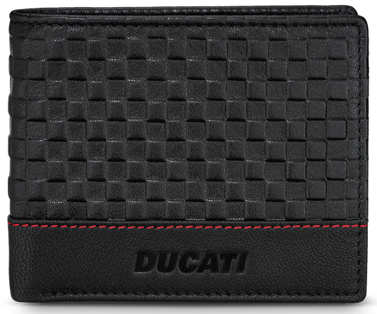 Ducati DTLGW2270201 Nitro Μαύρο Δερμάτινο Πορτοφόλι