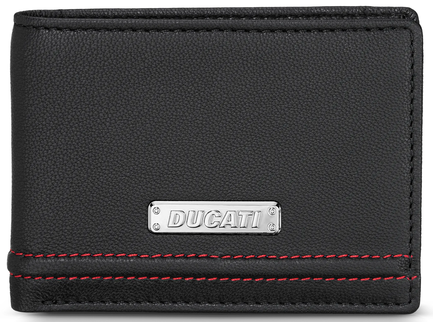 Ducati DTLGW2270501 Veloce Μαύρο Δερμάτινο Πορτοφόλι