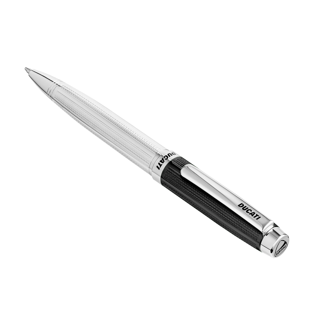 HUGO BOSS HSW7444B Essential Matte Chrome Ballpoint Pen