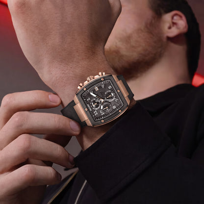 Ducati DTWGC0003405 Traverse Chronograph Black Silicon Strap
