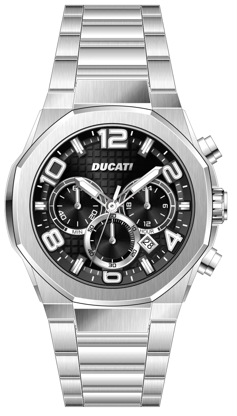 Ducati DTWGI0001106 DT006 Stainless Steel Bracelet