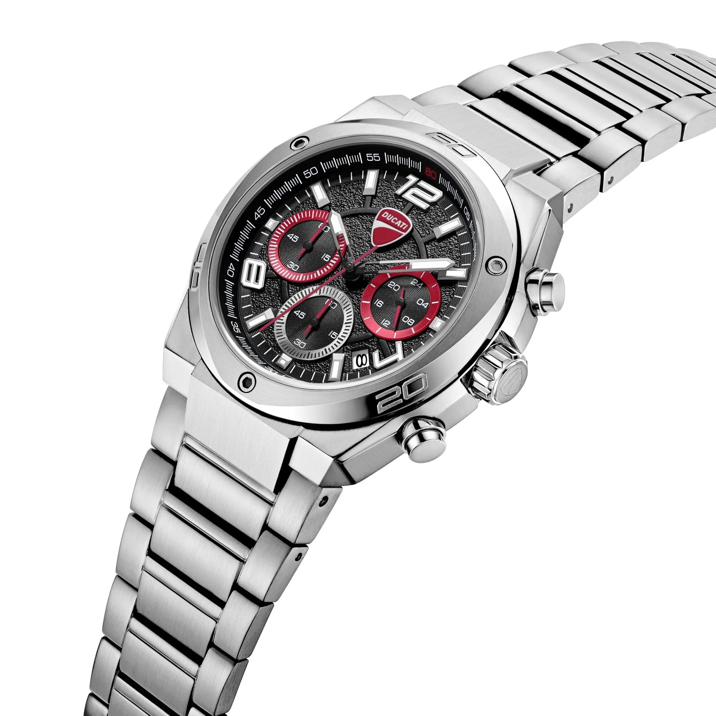 Ducati DTWGI0002401 DT019 Extreme Sports Stainless Steel Bracelet