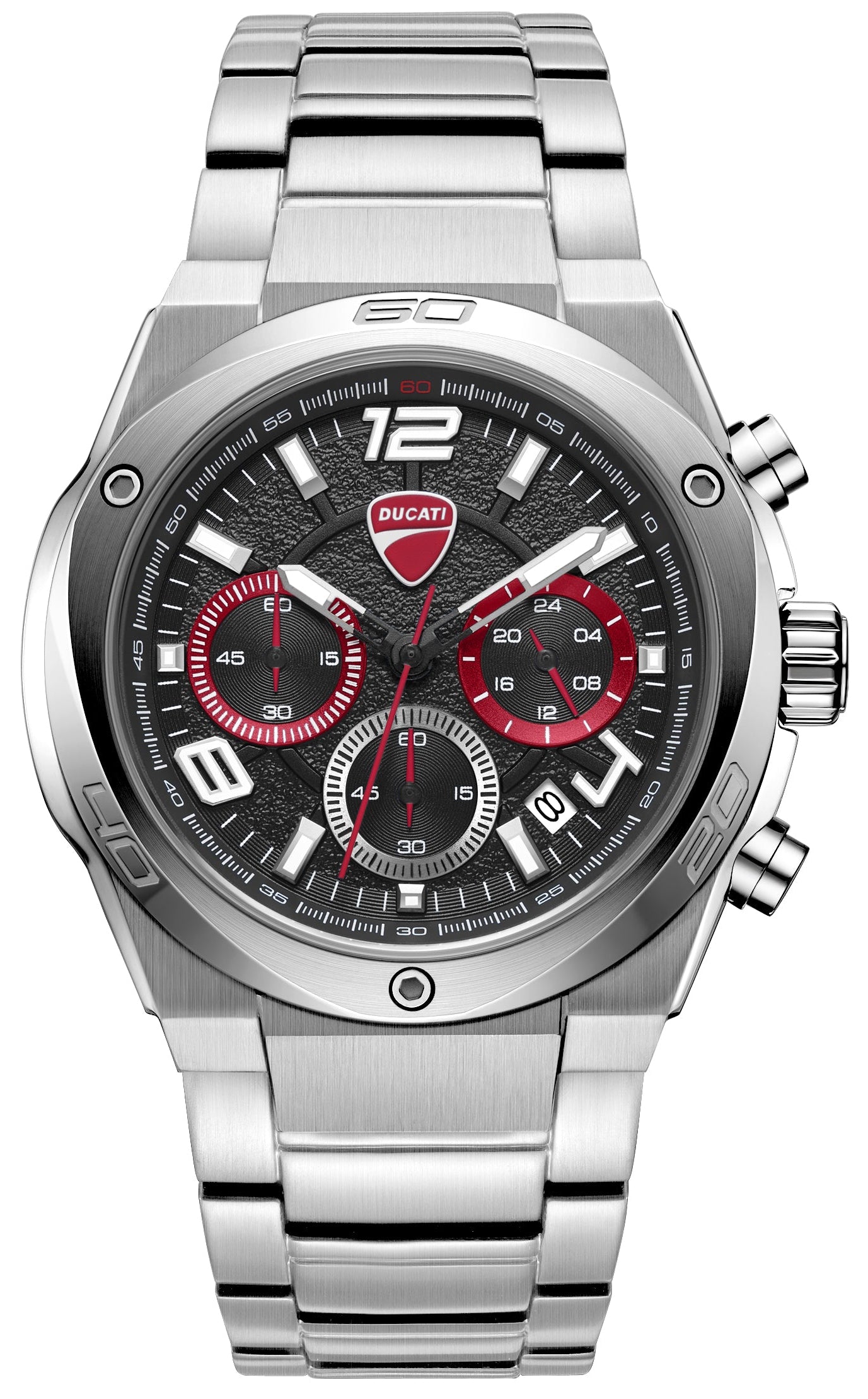 Ducati DTWGI0002401 DT019 Extreme Sports Stainless Steel Bracelet