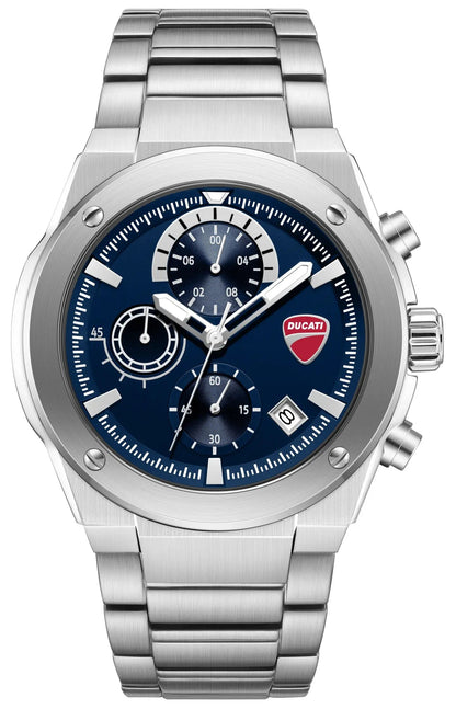 Ducati DTWGI0003102 Stelvio Touring Chronograph Stainless Steel Bracelet