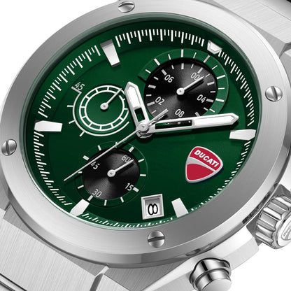 Ducati DTWGI0003103 Stelvio Touring Chronograph Stainless Steel Bracelet