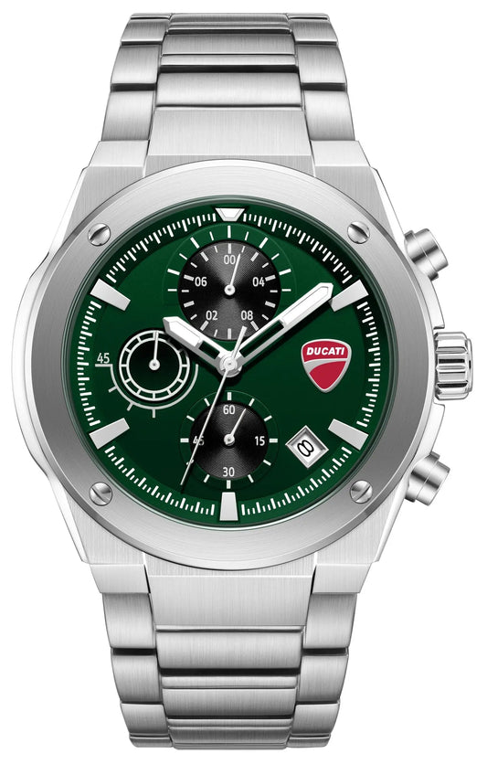Ducati DTWGI0003103 Stelvio Touring Chronograph Stainless Steel Bracelet