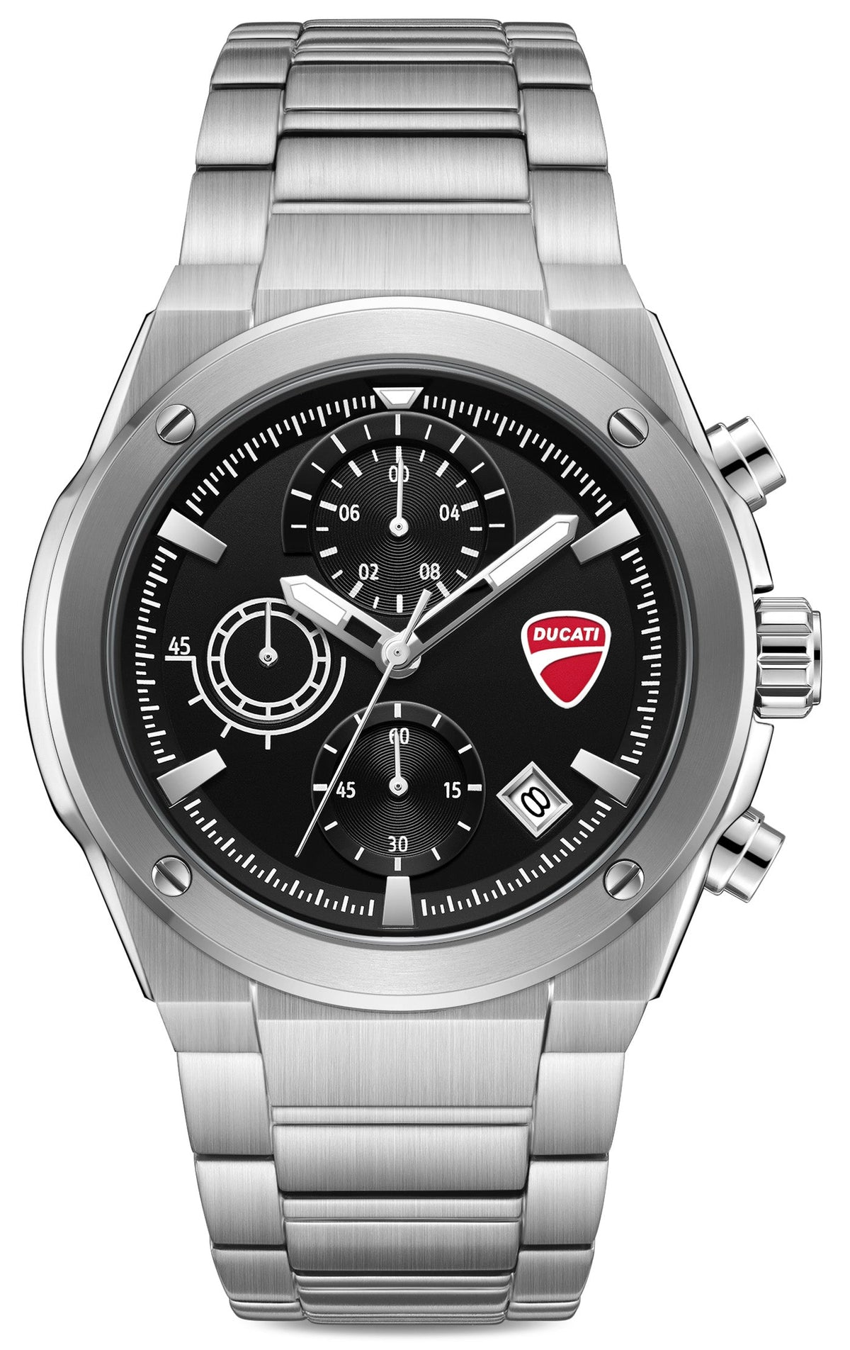 Ducati DTWGI0003104 Stelvio Touring Chronograph Stainless Steel Bracelet