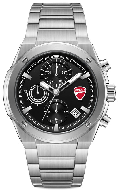 Ducati DTWGI0003104 Stelvio Touring Chronograph Stainless Steel Bracelet