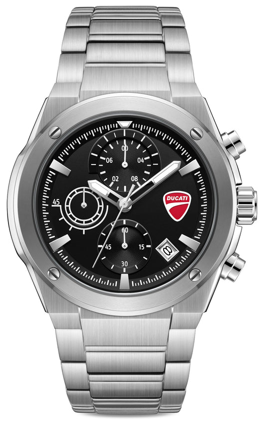 Ducati DTWGI0003104 Stelvio Touring Chronograph Stainless Steel Bracelet