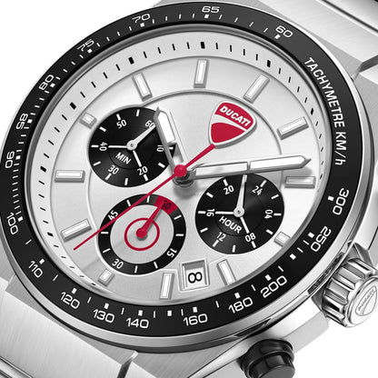 Ducati DTWGI0003201 Nitro Supermotos Chronograph Stainless Steel Bracelet
