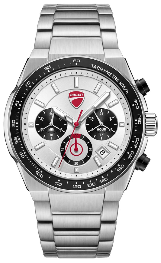 Ducati DTWGI0003201 Nitro Supermotos Chronograph Stainless Steel Bracelet