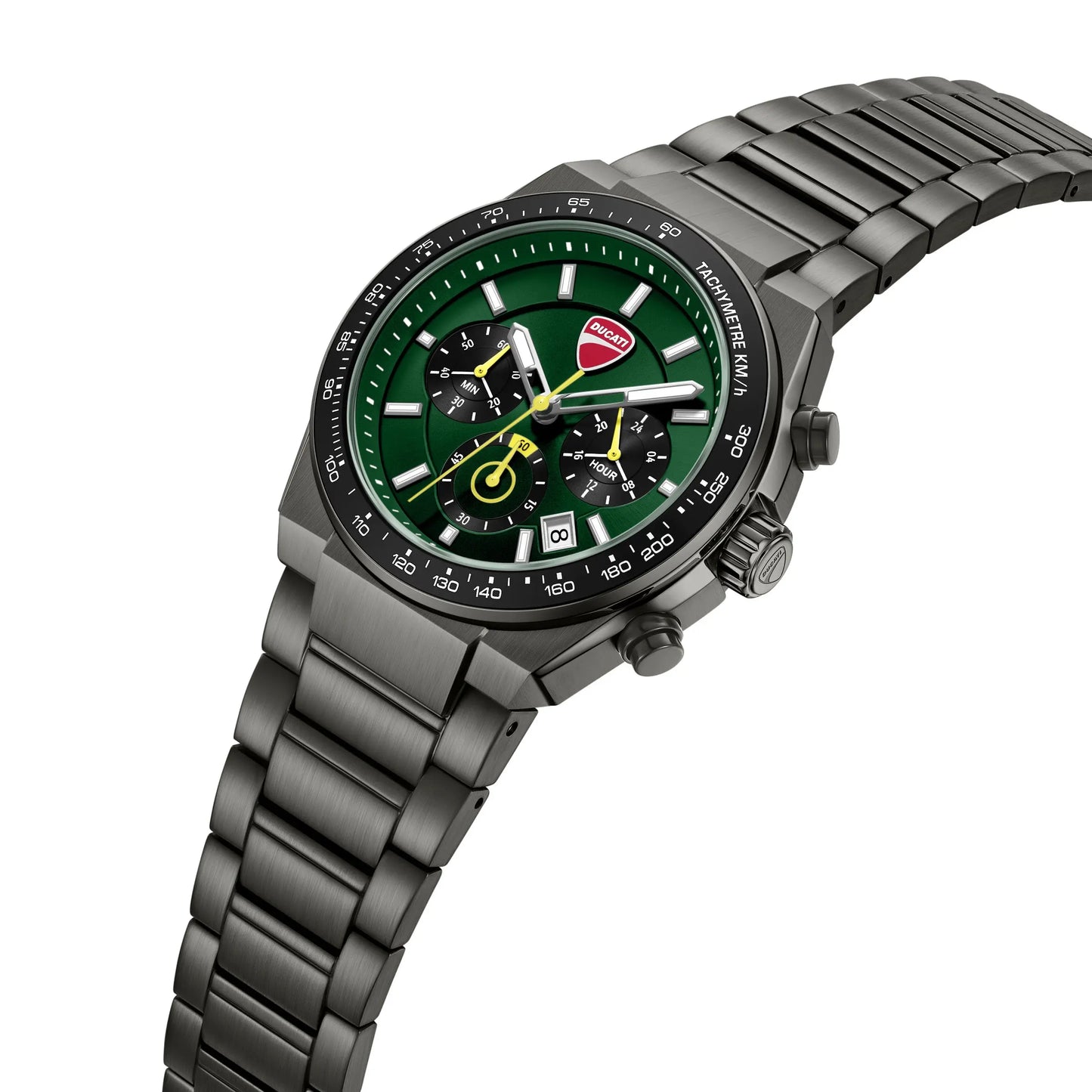 Ducati DTWGI0003202 Nitro Supermotos Chronograph Black Stainless Steel Bracelet