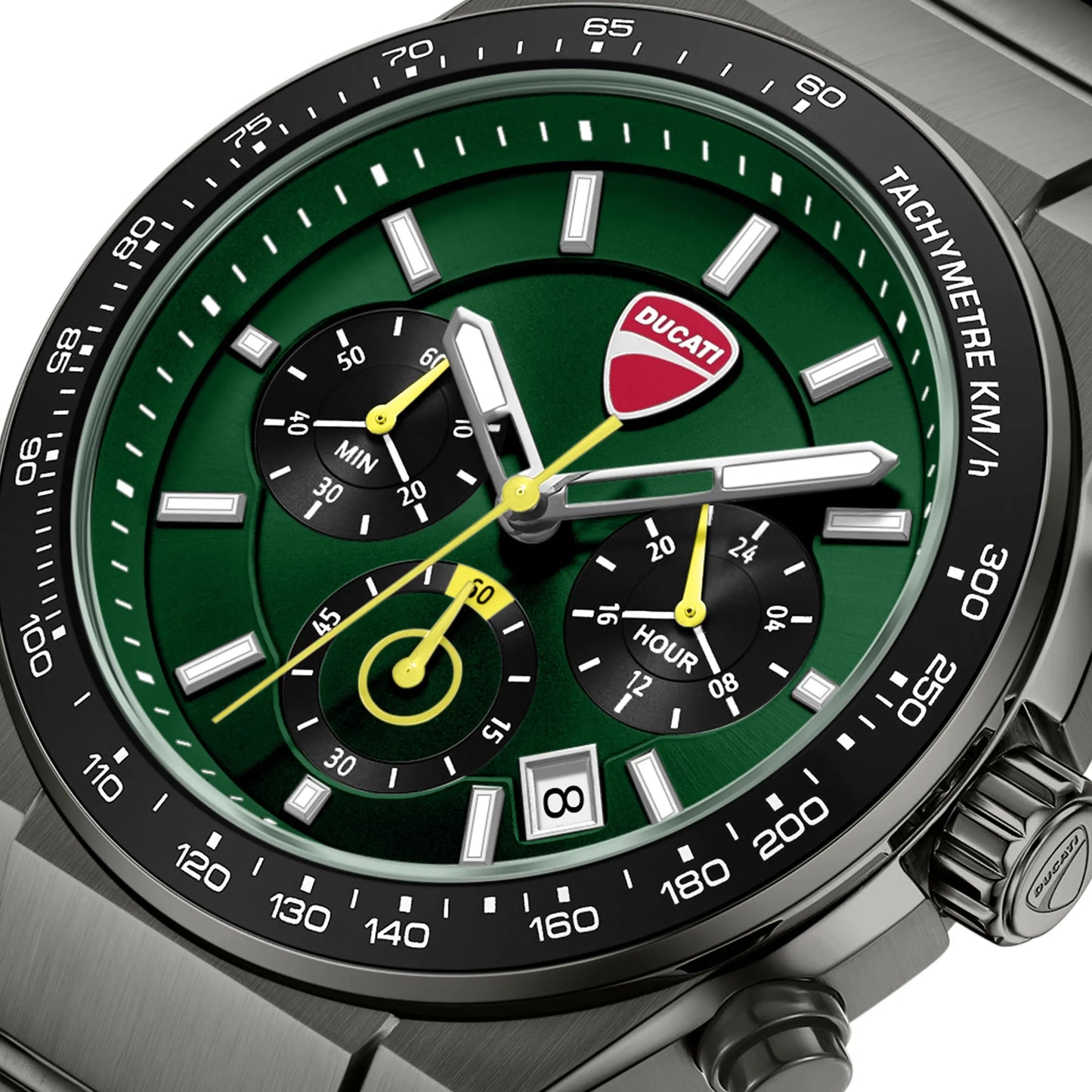 Ducati DTWGI0003202 Nitro Supermotos Chronograph Black Stainless Steel Bracelet