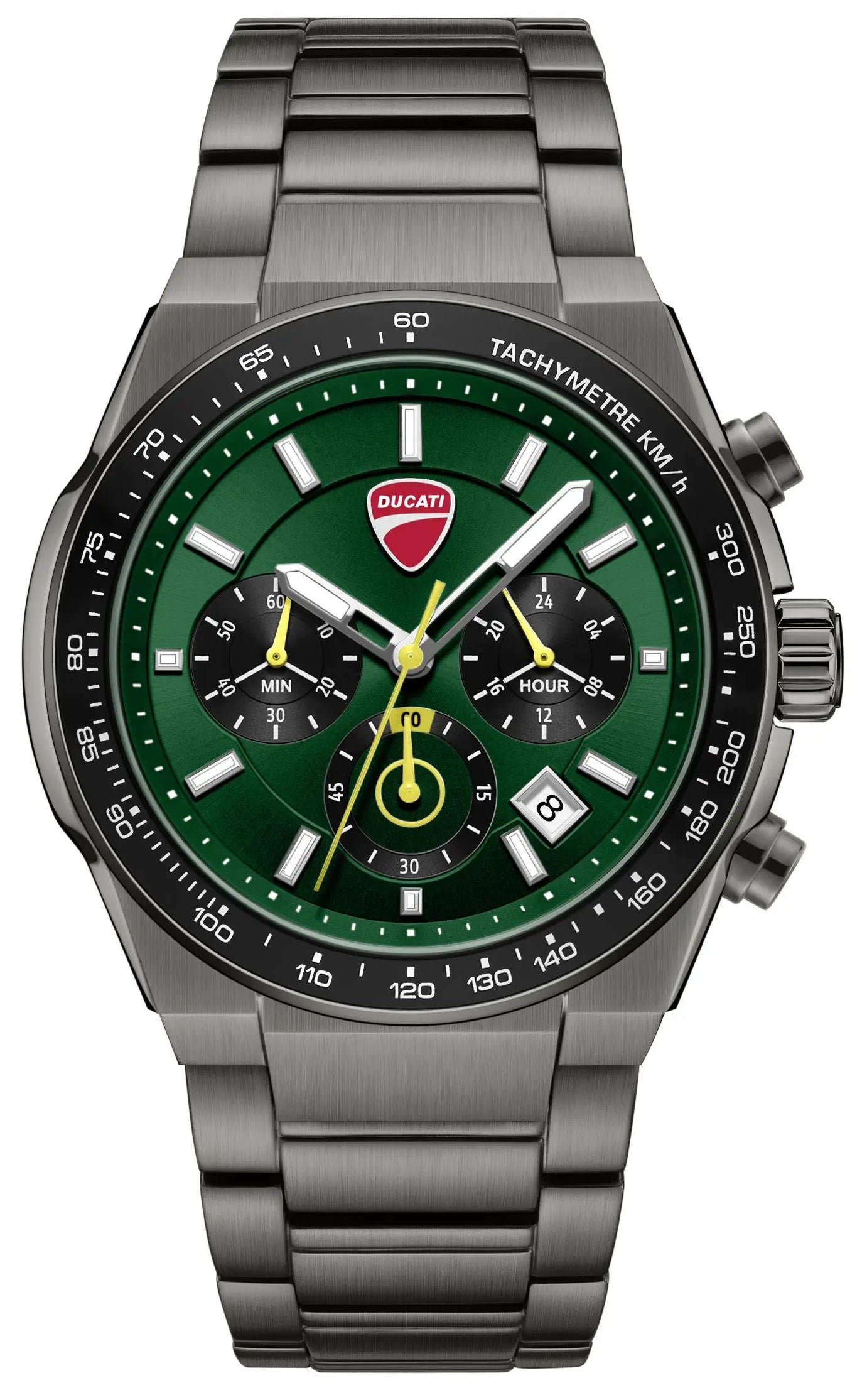 Ducati DTWGI0003202 Nitro Supermotos Chronograph Black Stainless Steel Bracelet