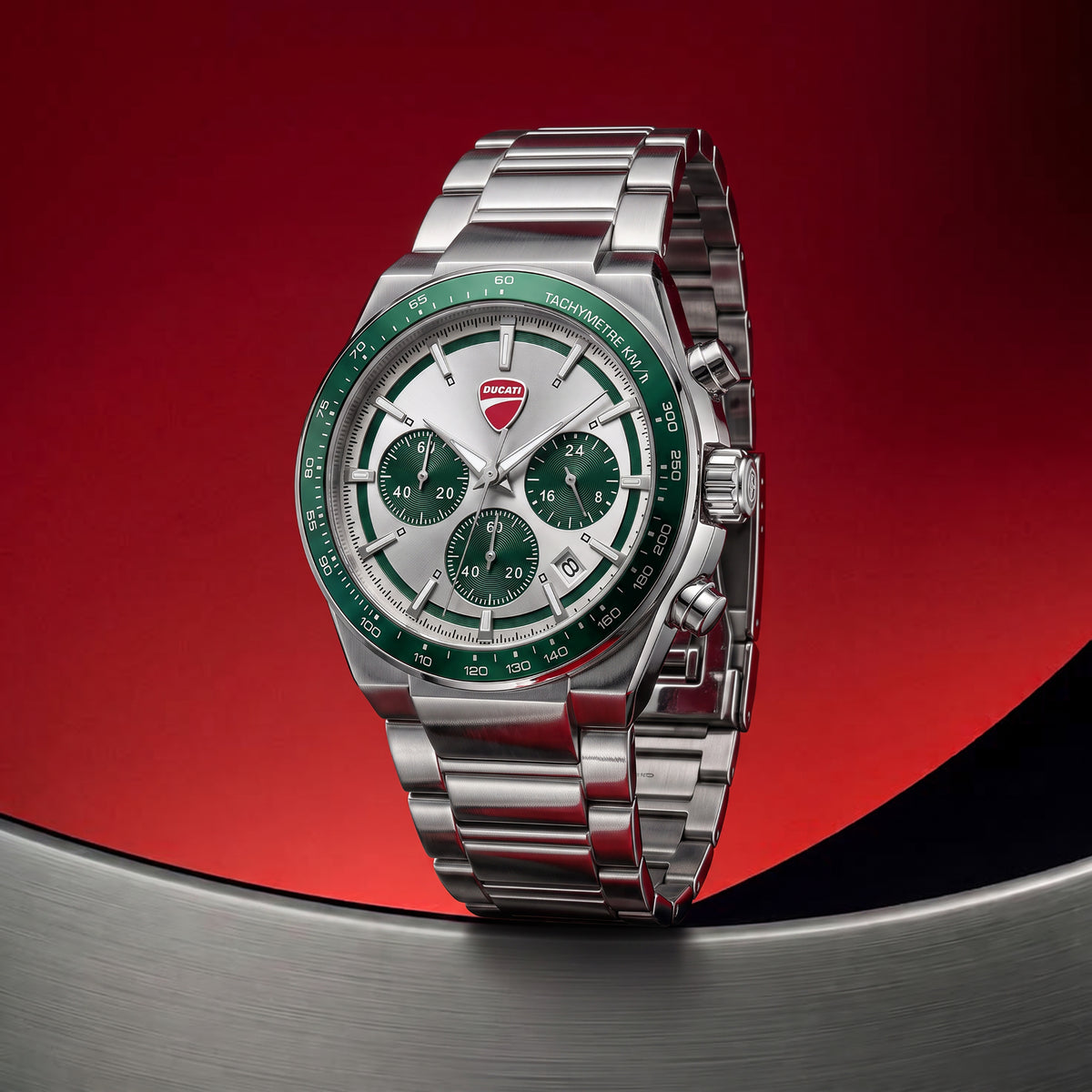 Ducati DTWGI0003205 Nitro Chronograph Stainless Steel Bracelet