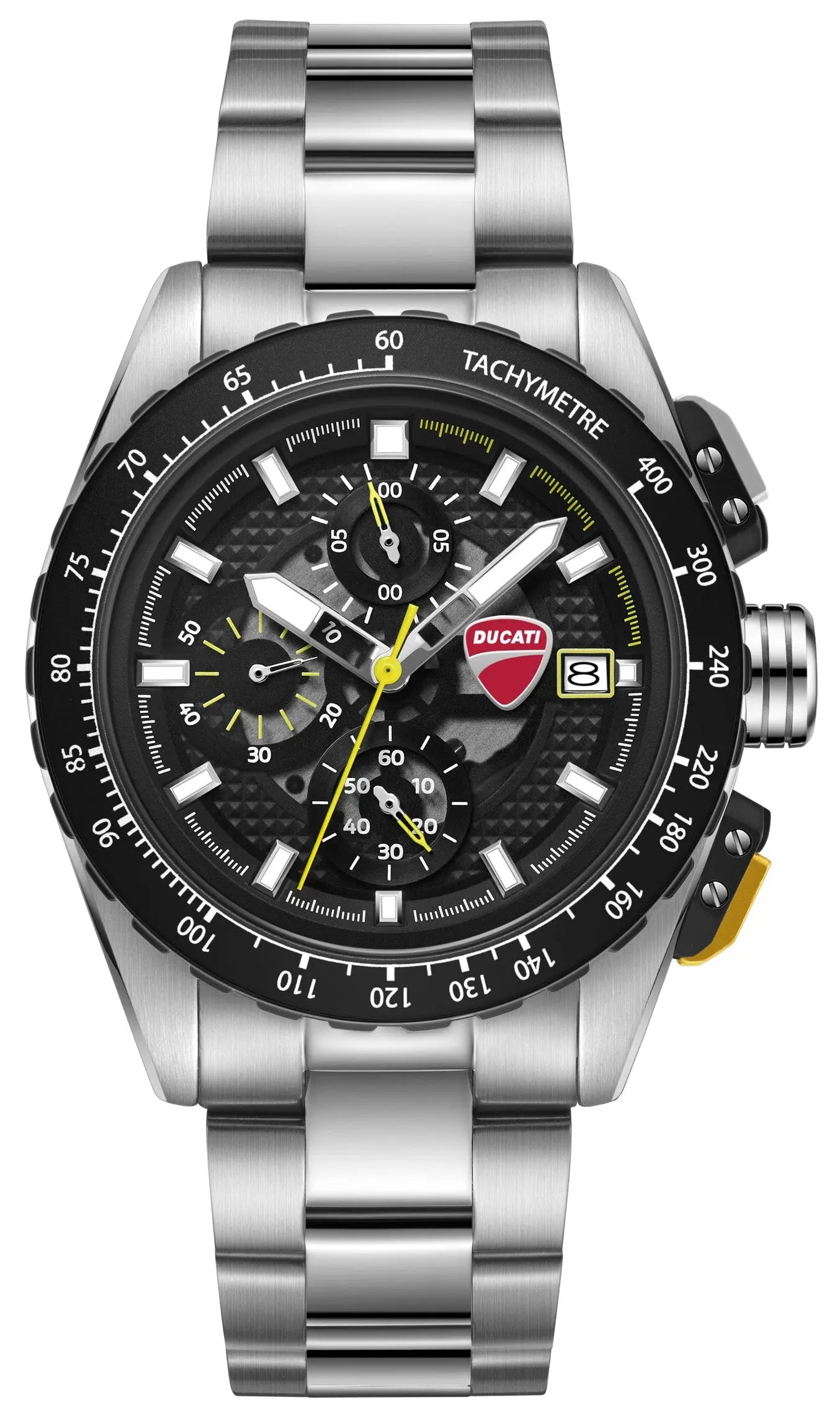 Ducati DTWGI0003602 Leggentda Corse Chronograph Stainless Steel Bracelet