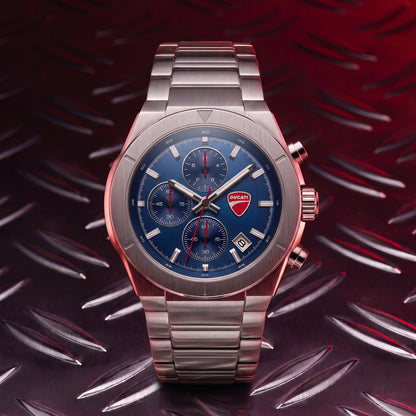 Ducati DTWGI0005001 Frontier Chronograph Stainless Steel Bracelet