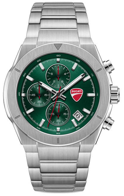 Ducati DTWGI0005002 Frontier Chronograph Stainless Steel Bracelet