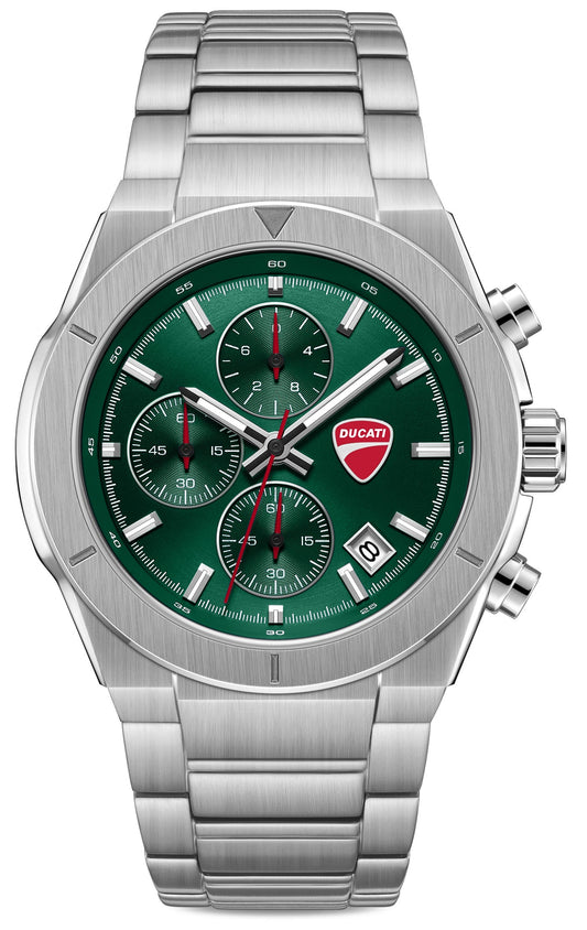 Ducati DTWGI0005002 Frontier Chronograph Stainless Steel Bracelet