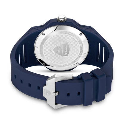 Ducati DTWGN0000501 Tradizione Blue Silicon Strap