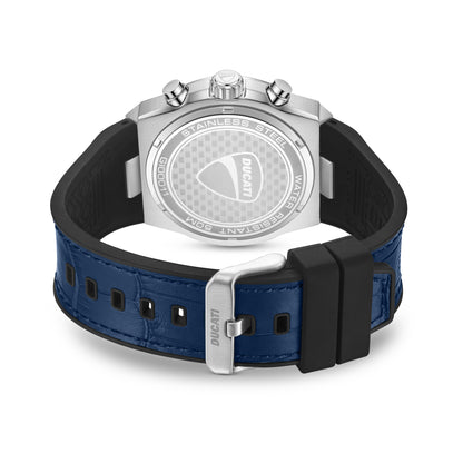Ducati DTWGO0001101 DT006 Chronograph Blue Silicon Strap