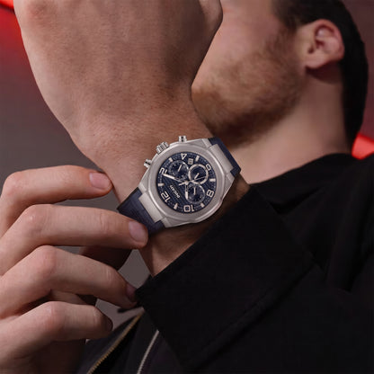 Ducati DTWGO0001101 DT006 Chronograph Blue Silicon Strap