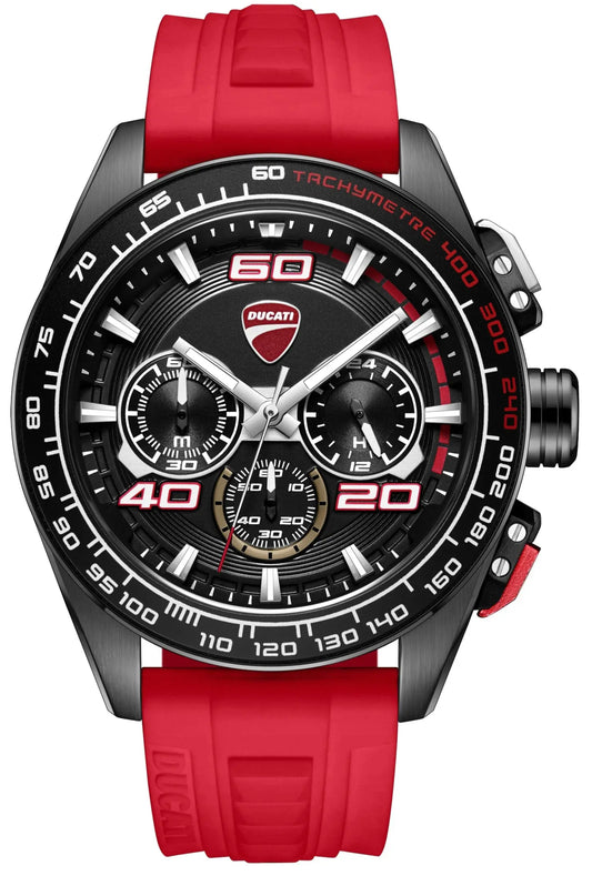 Ducati DTWGO0001701 DT11 Chronograph Red Silicon Strap