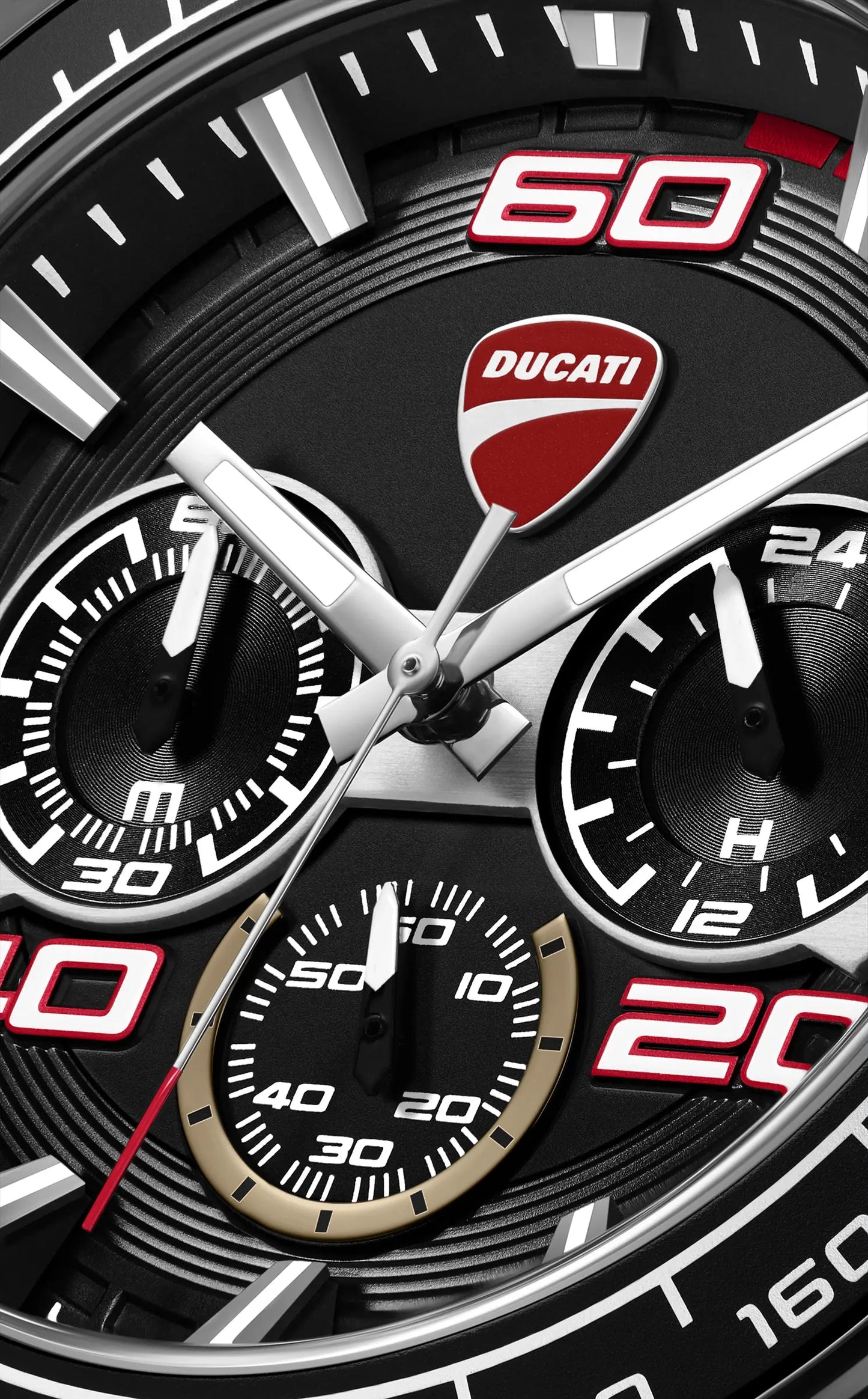Ducati DTWGO0001701 DT11 Chronograph Red Silicon Strap
