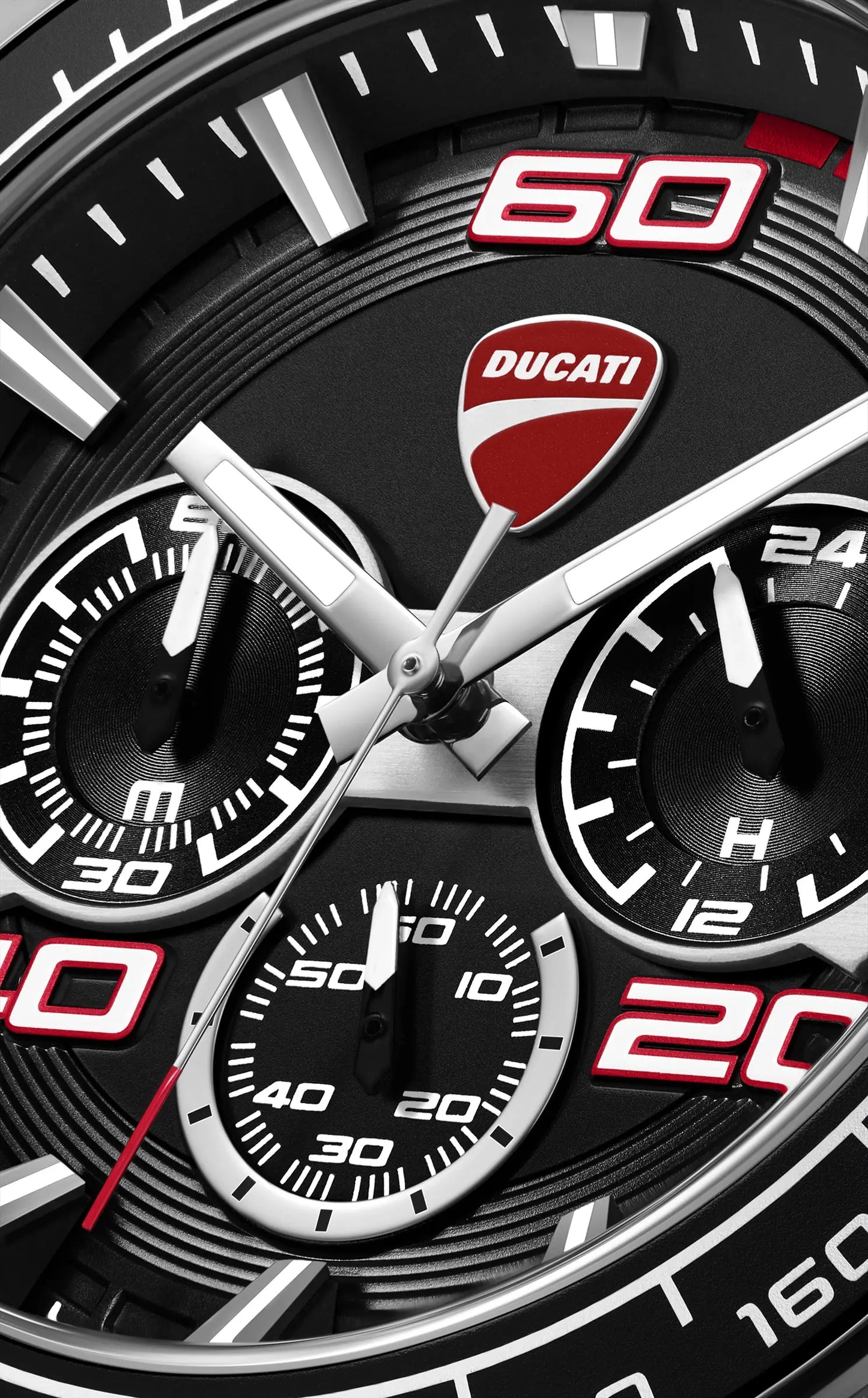 Ducati DTWGO0001702 DT11 Chronograph White Silicon Strap