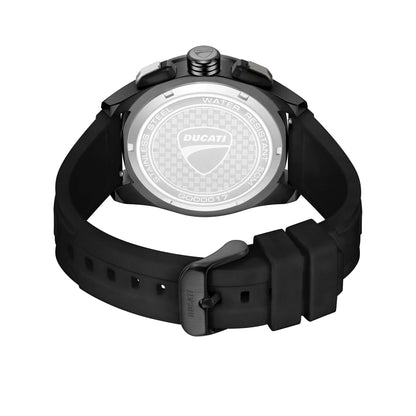 Ducati DTWGO0001703 DT11 Chronograph Black Silicon Strap