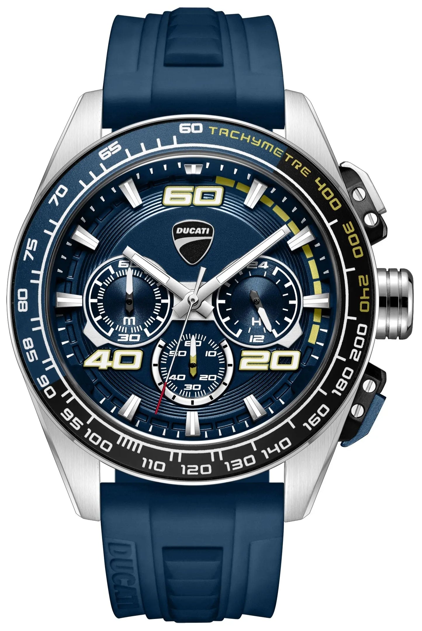 Ducati DTWGO0001705 DT11 Chronograph Blue Silicon Strap